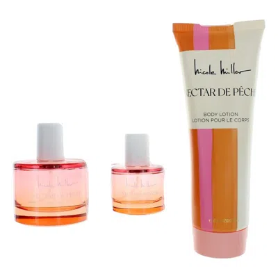 NICOLE MILLER NICOLE MILLER LADIES NECTAR DE PECHE GIFT SET FRAGRANCES 810044128031