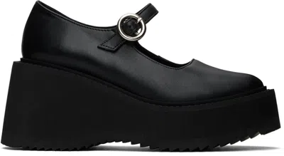 NICOLE SALDAÑA BLACK NINA HEELS