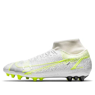 NIKE Nike 14 Mercurial Superfly 8 AG Artificial Grass 'White Green'