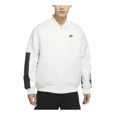 NIKE Nike 2-way padded bomber jacket 'Black White'