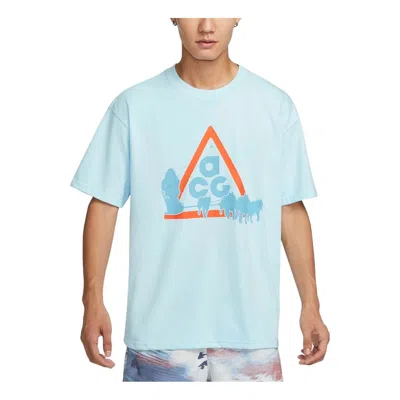 NIKE Nike ACG Dri-FIT Graphic T-Shirt Asia Sizing 'Ice Blue'