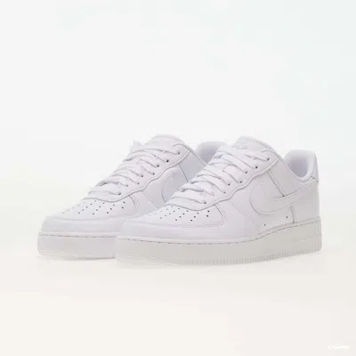 NIKE NIKE AIR FORCE 1 '07 FRESH TRIPLE WHITE DM0211-100 AF1 SHOES SNEAKERS