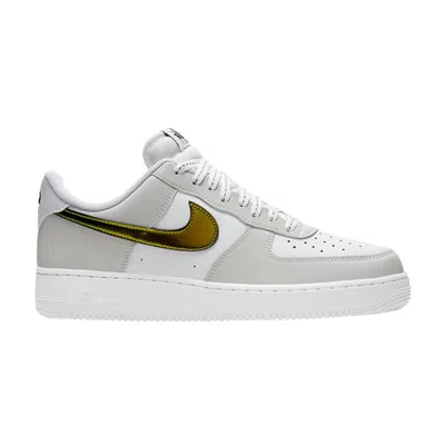 NIKE AIR FORCE 1 '07 LV8 'WHITE IRIDESCENT SWOOSH'