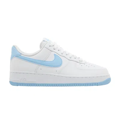 NIKE AIR FORCE 1 '07 'WHITE AQUARIUS BLUE'