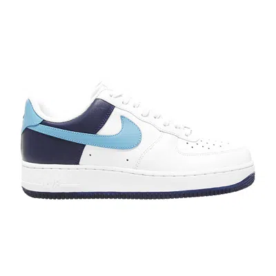 NIKE NIKE AIR FORCE 1 '07 'WHITE CHLORINE BLUE NAVY' | MEN'S SIZE 14