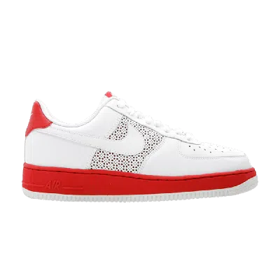 NIKE NIKE AIR FORCE 1 '07 'WHITE RED'