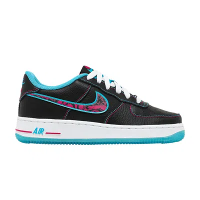 NIKE NIKE AIR FORCE 1 LV8 1 GS 'MIAMI NIGHTS' | BLACK | KID'S SIZE 4