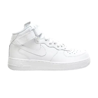 NIKE NIKE AIR FORCE 1 MID GS 'WHITE'