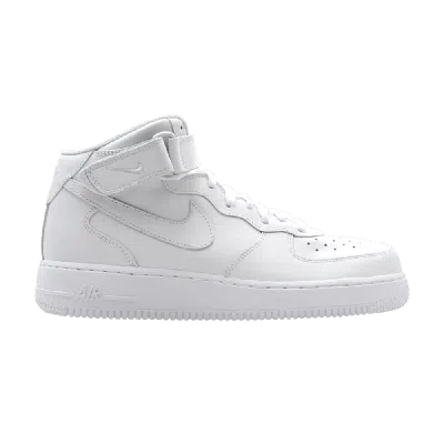 NIKE NIKE AIR FORCE 1 MID 'TRIPLE WHITE'