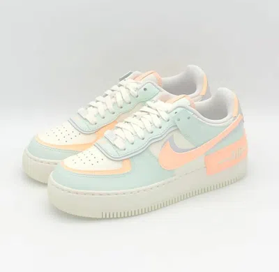 NIKE NIKE AIR FORCE 1 WMNS SHADOW BARELY GREEN GRÜN BLAU ROSA PASTELL NEU UNGETRAGEN