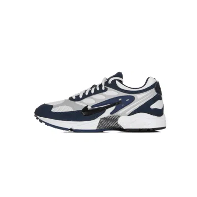 NIKE AIR GHOST RACER MEN'S LOW SHOE MIDNIGHT NAVY/BLACK/WOLF GREY/WHITE
