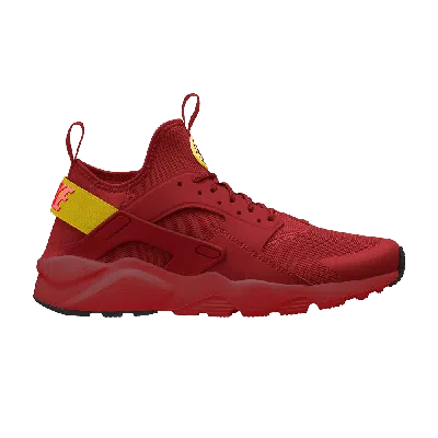 NIKE NIKE AIR HUARACHE RUN ULTRA 'RED AMARILLO'