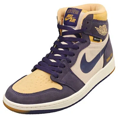 NIKE NIKE AIR JORDAN 1 ELEMENT GORE-TEX MENS SNEAKERS IN PURPLE HONEY - 9.5 US