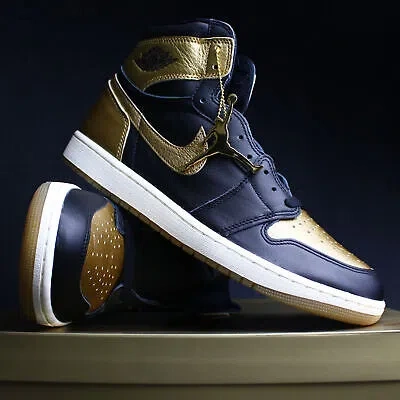 NIKE NIKE AIR JORDAN 1 RETRO HIGH OG "BLACK METALLIC GOLD" | EU35.5 - 52.5