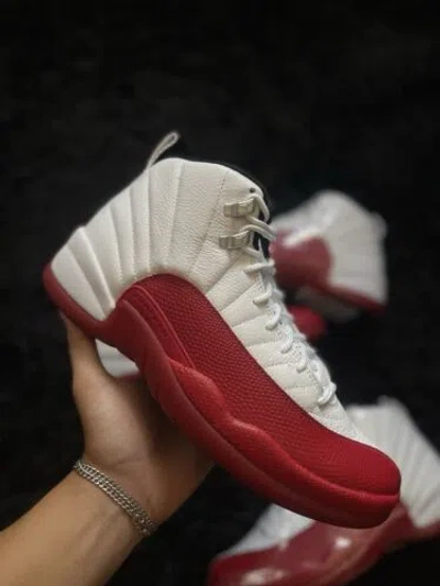 NIKE NIKE AIR JORDAN 12 RETRO CHERRY 2023 CT8013 116 BRAND SIZE 9.5M & 10M