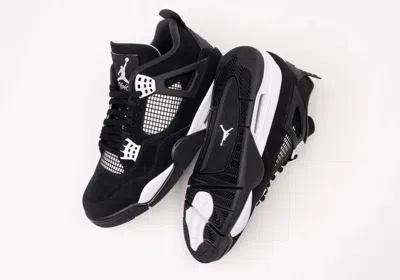 NIKE NIKE AIR JORDAN 4 WHITE THUNDER MEN | FQ8138-001 | EU 42 BIS 47.5 NEU OVP