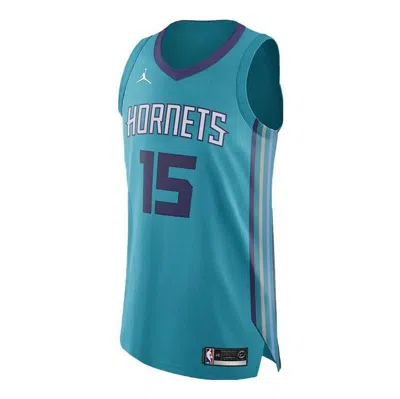 NIKE Air Jordan Kemba Walker Charlotte Hornets 2023/24 Icon Edition Authentic Jersey #15