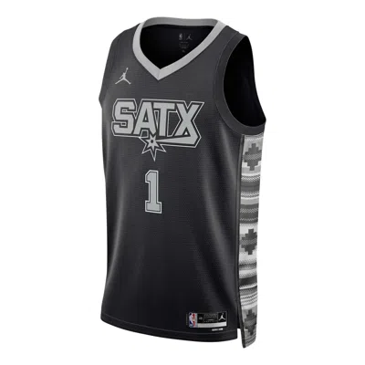 NIKE Air Jordan NBA Victor Wembanyama San Antonio Spurs 24/25 Statement Edition Swingman Jersey #1