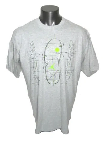 NIKE AIR JORDAN T SHIRT14 RETRO SZ XL 197708 BLUEPRINT GRAY VINTAGE 2004 NIKE
