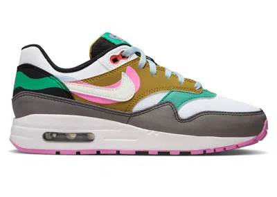 NIKE AIR MAX 1 SE DANCE SNEAKERS IN BLACK/WHITE/PLAYFUL PINK