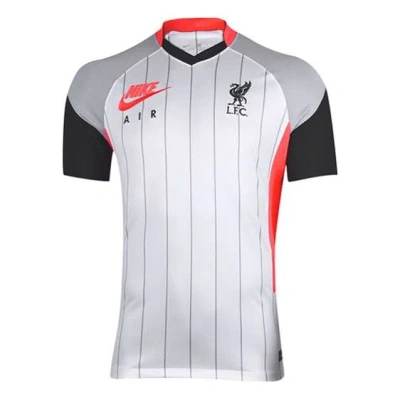NIKE Nike Air Max 20-21 Season Liverpool Fan Edition Away Soccer/Football Training Short Sleeve White