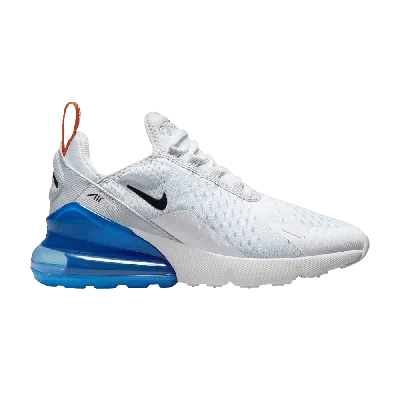 NIKE NIKE AIR MAX 270 GS 'WHITE LIGHT PHOTO BLUE'