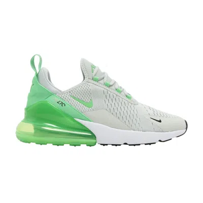 NIKE AIR MAX 270 'LIGHT SILVER GREEN SHOCK'