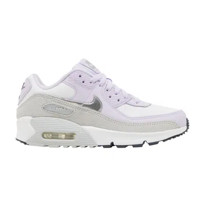 NIKE NIKE AIR MAX 90 LEATHER GS 'VIOLET FROST' | PURPLE | KID'S SIZE 7