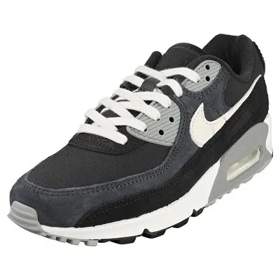 NIKE NIKE AIR MAX 90 PREMIUM HERREN BLACK WHITE SNEAKER MODE - 39 EU