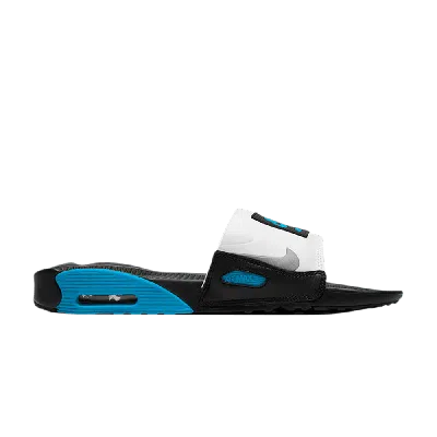 NIKE AIR MAX 90 SLIDE 'BLACK LASER BLUE'