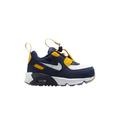 NIKE NIKE AIR MAX 90 TOGGLE SE TD 'MIDNIGHT NAVY UNIVERSITY GOLD' | BLUE | INFANT SIZE 5