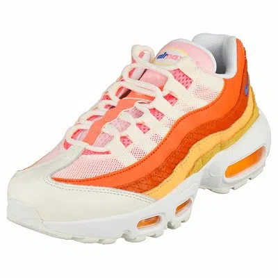 NIKE NIKE AIR MAX 95 DAMEN ORANGE WHITE SNEAKER MODE - 38.5 EU