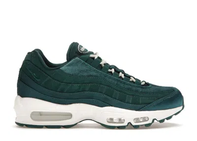 NIKE AIR MAX 95 GREEN VELVET (WOMEN'S) SNEAKERS IN DARK ATOMIC TEAL