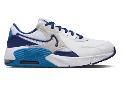 NIKE AIR MAX EXCEE DEEP ROYAL BLUE SNEAKERS IN WHITE/PHOTO BLUE/PHOTON DUST