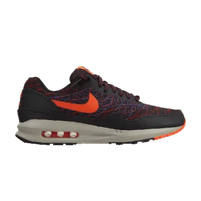 NIKE NIKE AIR MAX LUNAR 1 JACQUARD WINTER 'DEEP BURGUNDY RED'