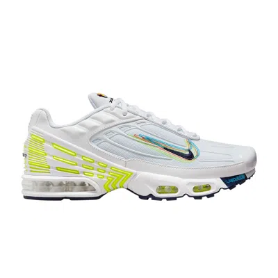 NIKE AIR MAX PLUS 3 '3D SWOOSH - WHITE VOLT'