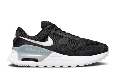 NIKE AIR MAX SYSTM (WOMEN'S) SNEAKERS IN BLACK/WOLF GREY/WHITE