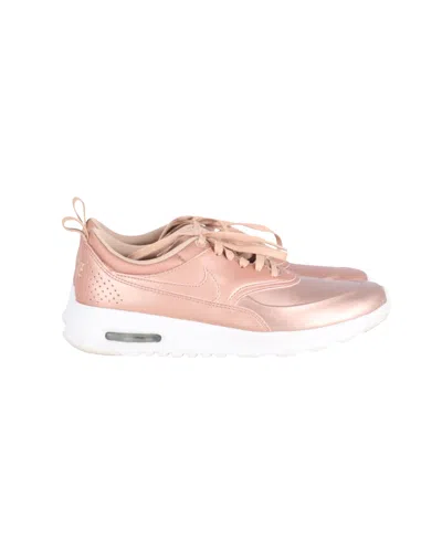 NIKE AIR MAX THEA SE METALLIC IN ROSE GOLD LEATHER