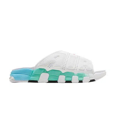 NIKE AIR MORE UPTEMPO SLIDE 'AQUA'