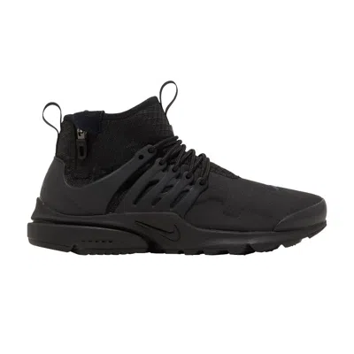 NIKE AIR PRESTO MID UTILITY 'TRIPLE BLACK'