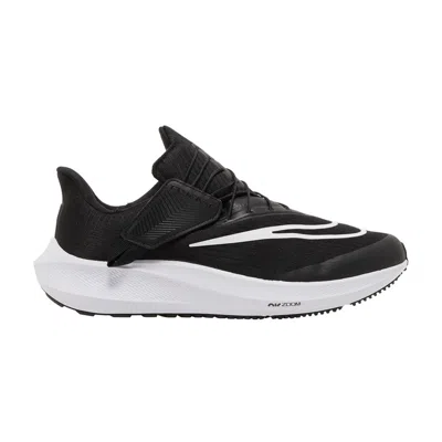 NIKE AIR ZOOM PEGASUS 39 FLYEASE EXTRA WIDE 'BLACK WHITE'