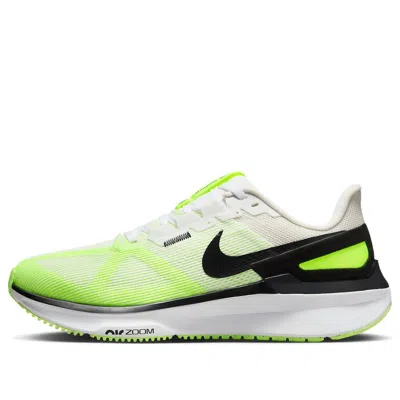 NIKE Nike Air Zoom Structure 25 Running Shoes 'White Volt'