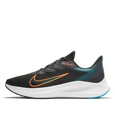 NIKE Nike Air Zoom Winflo 7 'Black Atomic Orange'