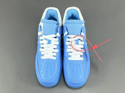 NIKE NIKE AIRFORCE 1 LOW VIRGIL ABLOH X OFF WHITE LOW TOP SNEAKERS WITH FREE SHIPPING