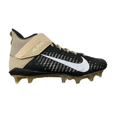 NIKE ALPHA MENACE PRO 2 MID 'BLACK GOLD'