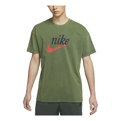 NIKE Nike AS Men's Nike Sportswear HE SS KNIT Top WASH GALACTIC JADE