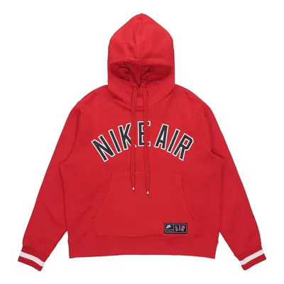 NIKE Nike AS Men's Sportswear Air PO FL University Red Hoodie