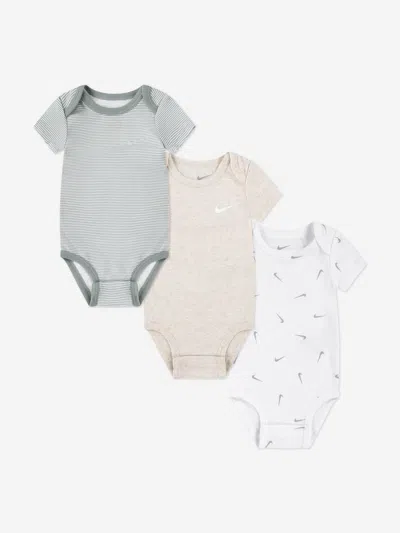 NIKE NIKE BABY ESSENTIALS 3 PACK BODYSUIT SET