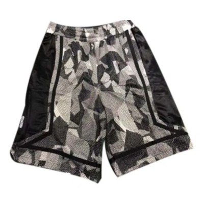 NIKE Nike Basketball Kyrie Dry Elite Shorts For Men Camo/Gray