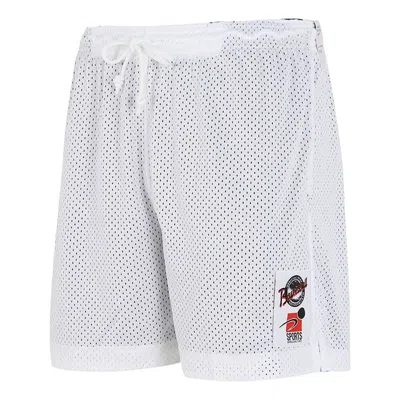 NIKE Nike Basketball Training Reversible Breathable Shorts White